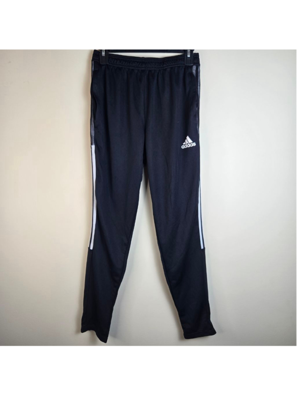 Men's Adidas Black & White Sweatpants M